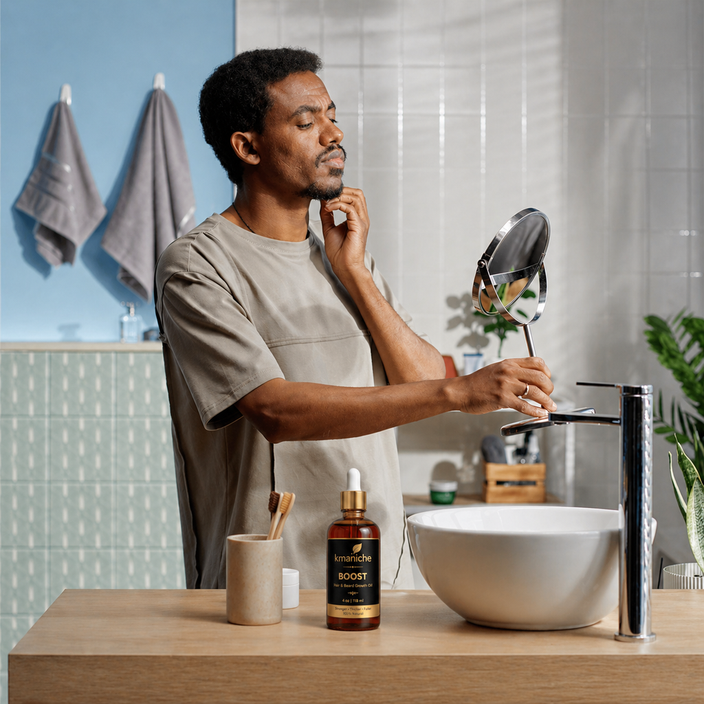 KMANICHE BOOST™  Inspired by Haitian Hair Care Traditions